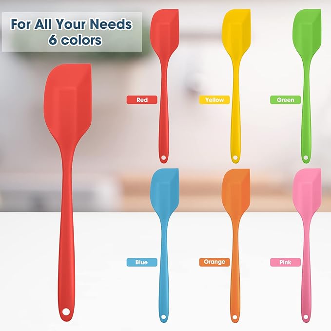 Irenare 30 Pcs Silicone Spatulas 11 Inch Large Rubber Spatulas Heat Resistant - Image 3