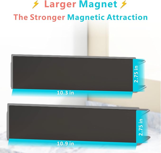 Magnetic Spice Rack for Refrigerator Magnetic Fridge Shelf for Kitchen Spice - Image 4