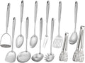 18/10 Stainless Steel Kitchen Utensils Set by Standcn