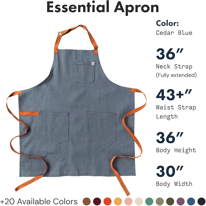 hedley & bennett Essential Apron - Image 2