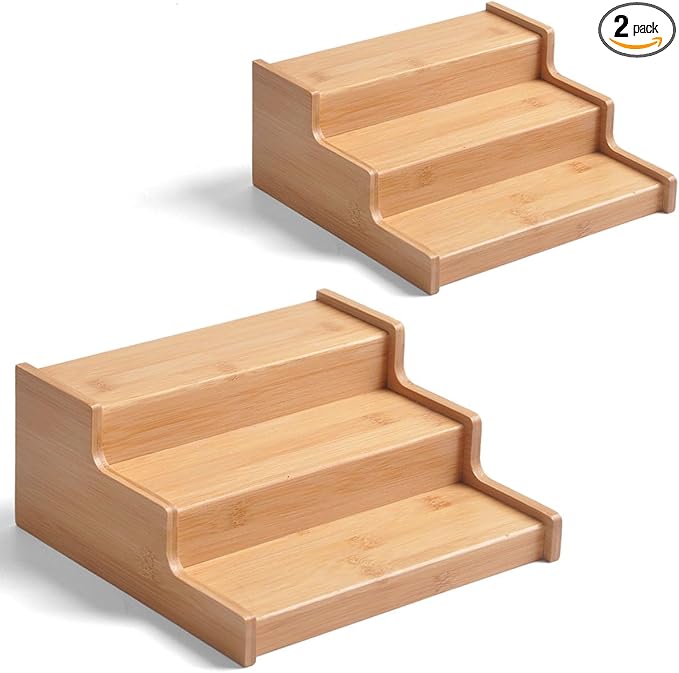 JinDoWin 2 Pack Cabinet Spice Rack Organizer by JinDoWin