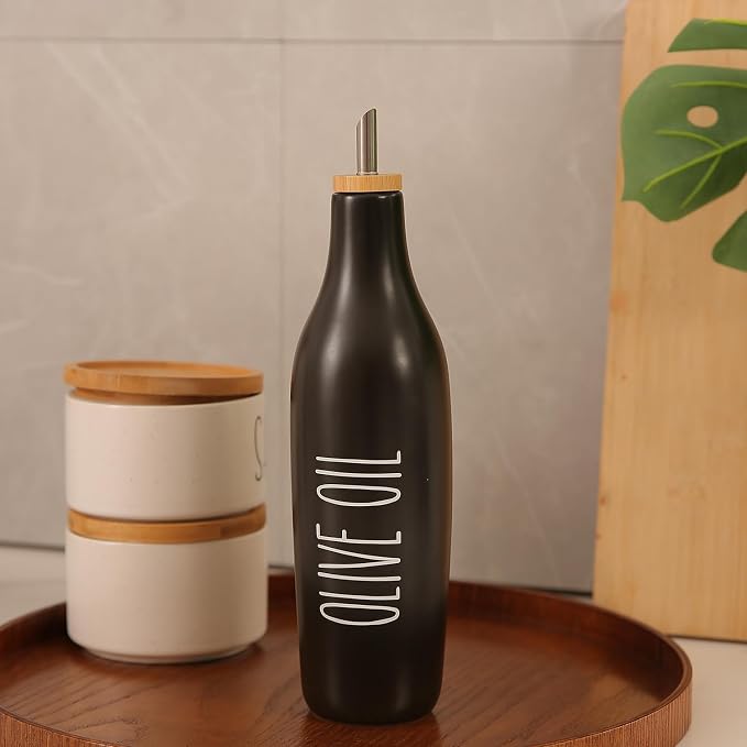 HOMCDALY Ceramic Olive Oil Dispenser - Image 6