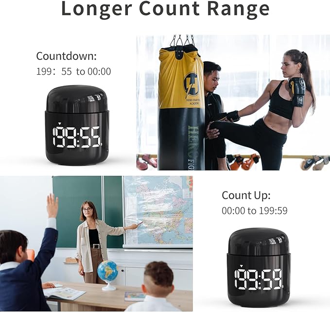 Digital Kitchen Timer, Countdown Countup Timer - Image 4