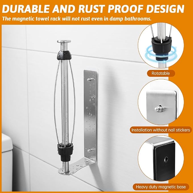 Magnetic Paper Towel Holder - Image 5