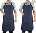 VWELL Waterproof Rubber Vinyl Apron W/ 2 Pockets by VWELL