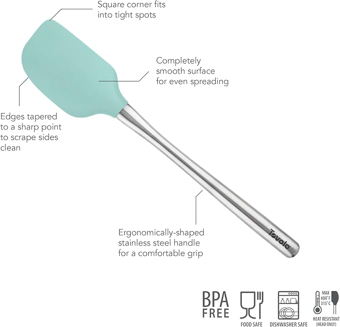 Tovolo Flex-Core Silicone Spatula Metal Handle - Image 4