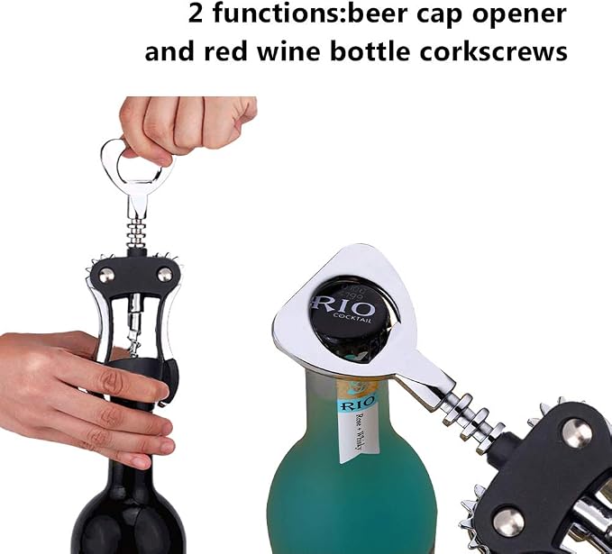 Foho Wine Opener, Luxury Waiter Corkscrew - Image 4