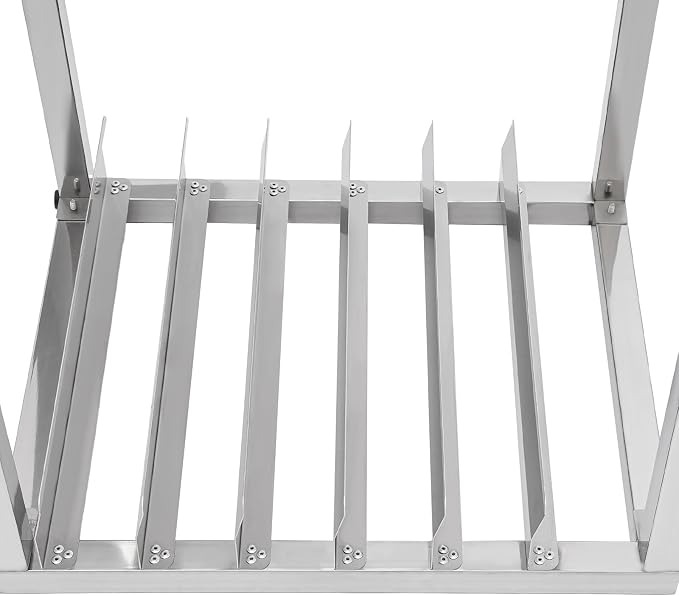 5 Tier Bun Pan Rack, Aluminum Bakery Rack - Image 6