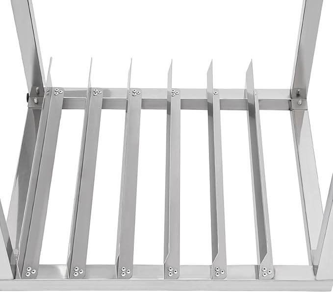 6 Tier Bun Pan Rack, Aluminum Bakery Rack - Image 6