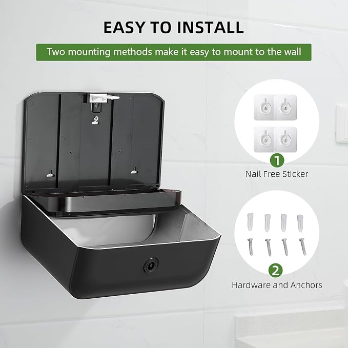 Wall Mount Paper Towel Dispensers, Modundry Multifold Paper Towel Dispenser - Image 6