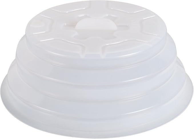 Kichwit Silicone Microwave Plate Cover Collapsible, Dishwasher Safe and BPA Free - Image 2