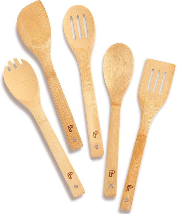 5 Piece Wooden Spoons by FUTERLY