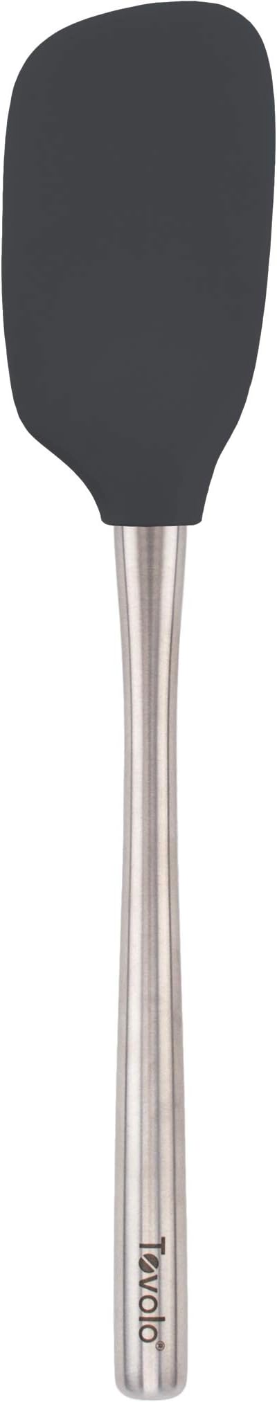 Tovolo Flex-Core Stainless Steel Handled Spoonula Spatula Spoon, Ergonomic Grip by Tovolo