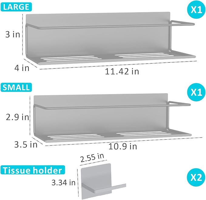 Magnetic Spice Rack For Refrigerator, Space Saving Magnetic Shelf For Fridge - Image 2
