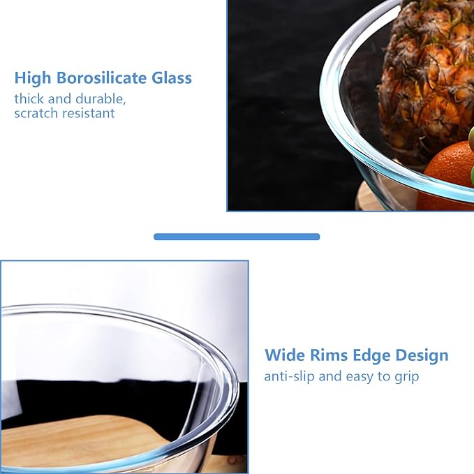 WhiteRhino 8 Piece Glass Bowls - Image 4