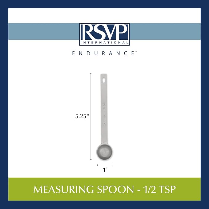 RSVP International Endurance Kitchen Collection Open Stock Measuring Spoon - Image 7
