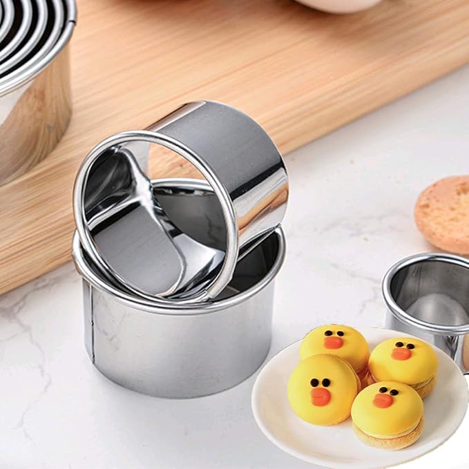 Cookie Cutters - Biscuit Cutters/Stainless Steel Dumpling Cutters/Cake Pastry - Image 6