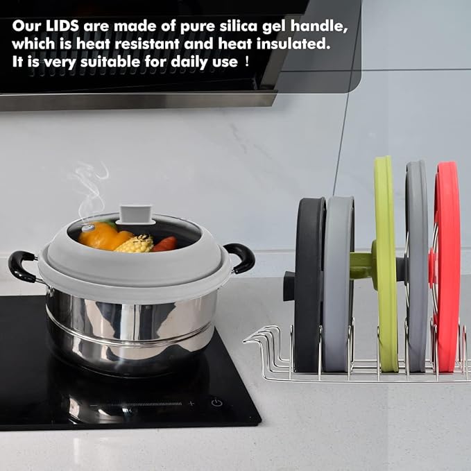 2 Pack Microwave Splatter Cover Glass Guard Lid - Image 6