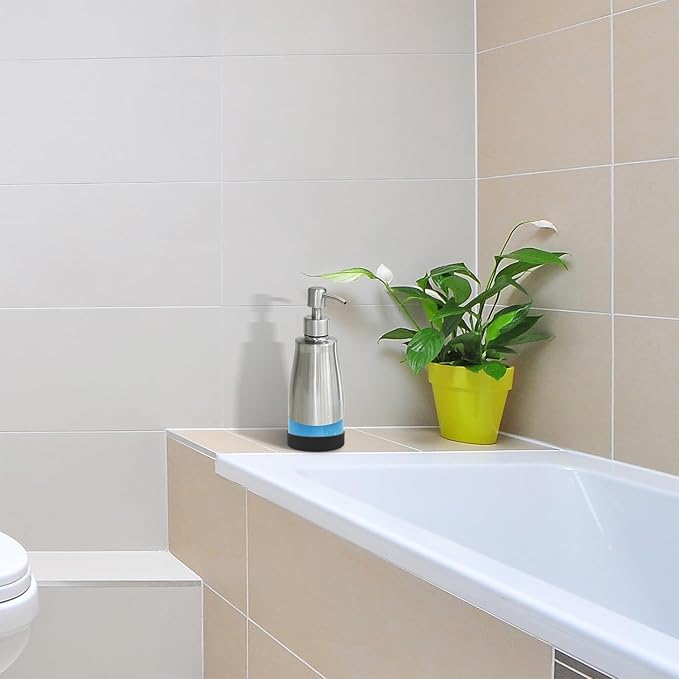 AUMIO Soap Dispenser with Non-Slip Silicone Pad - Image 6
