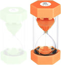 Hourglass 60 Minute Sand Timer, Plastic Orange Sand Clock 60 Min, Colorful Hour by YLTIMER