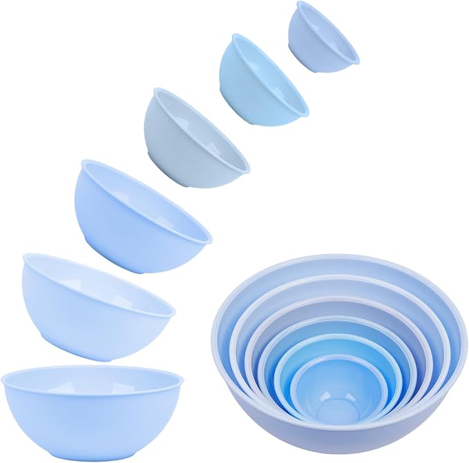 BoxedHome BPA Free Plastic Round Mixing Bowl - Image 5