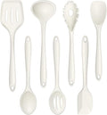 TeamFar Silicone Cooking Utensils Set, 7-Piece Heat Proof Kitchen Utensils Set by TeamFar