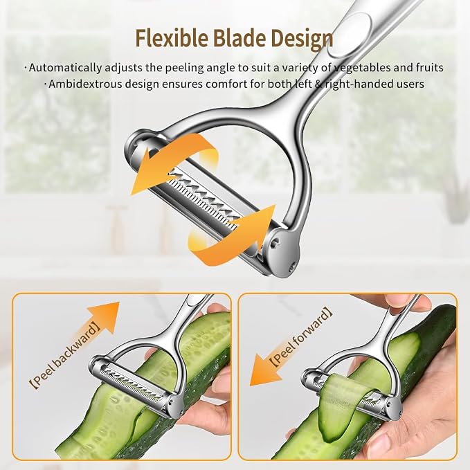 Julienne Peeler Vegetable Peeler - Image 4