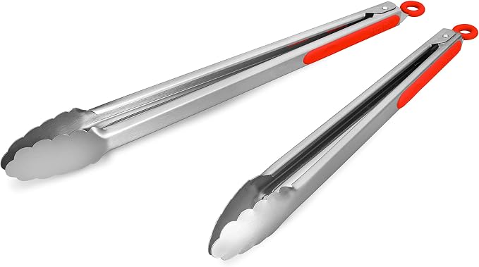 304 Stainless Steel Kitchen Cooking Tongs by ALLWIN-HOUSEWARE