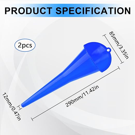 Long-Neck Oil Funnel for Automotive – Multi-Function Plastic Funnel for Oil - Image 2