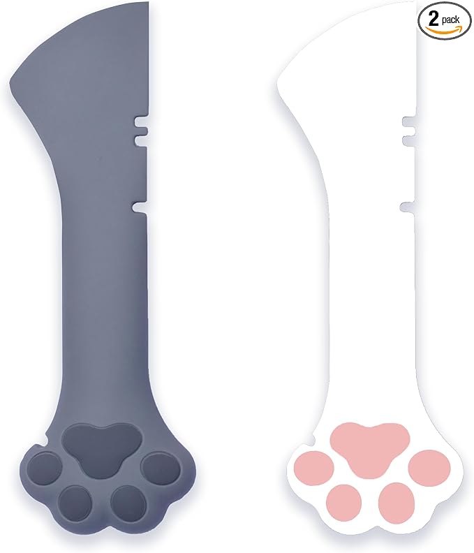 Meow&Woof Cat Wet Food Spoon, Mini Spatula by TheconnectionbetweenAnimalandusitsMEOWWOOF