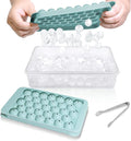 WIBIMEN Ice Cube Tray with Lid and Bin by WIBIMEN