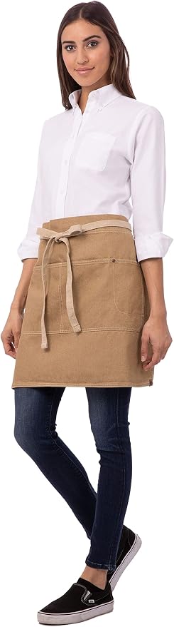Chef Works Unisex Austin Half Bistro Apron by ChefWorks