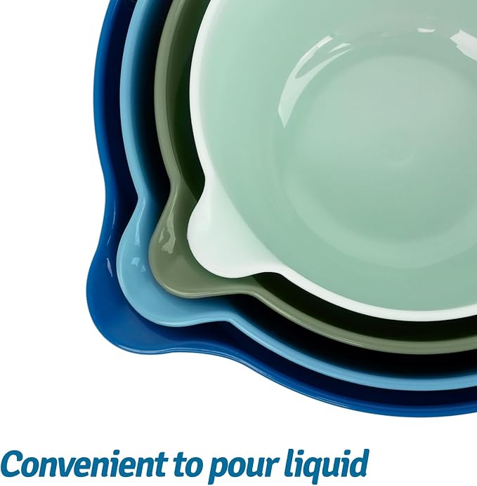 BoxedHome 4 Pack Nesting Mixing Bowl - Image 3