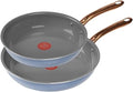 T-Fal Preserve Ceramic Nonstick Frying Pan 2-Pc Set, 8.5" & 11", Oven Broiler by T-falbrand