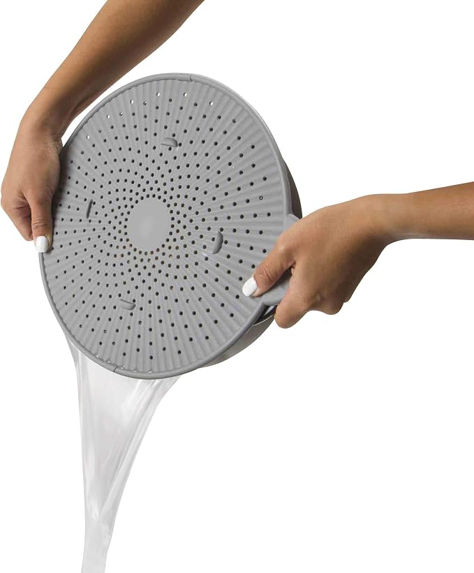 Silicone Splatter Screen, Protect Stovetop and Counters, 3-in-1 Silicone - Image 5