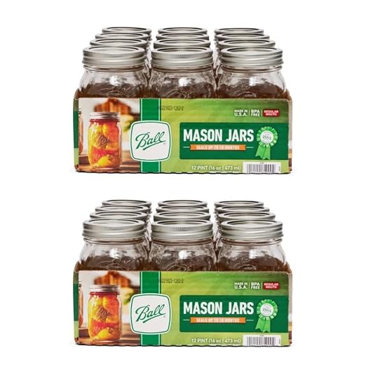 Ball Regular Mouth Glass Mason Jars by BallJar