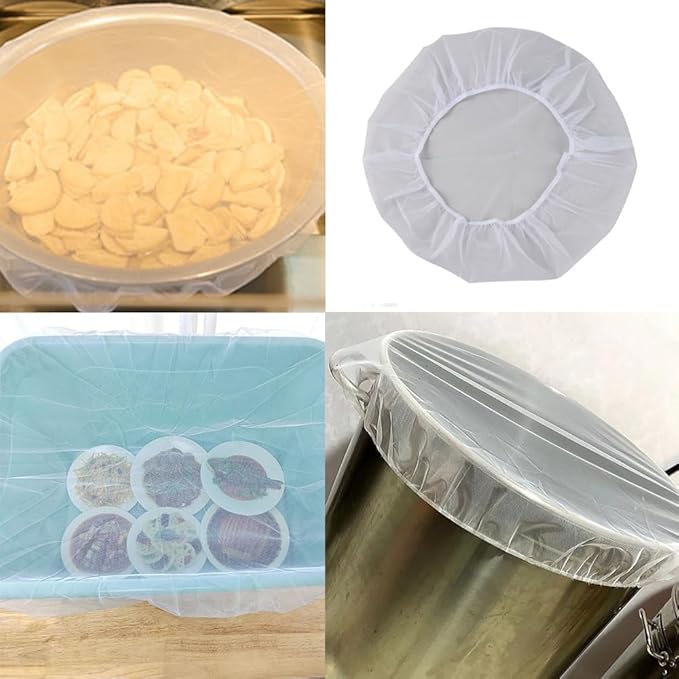 4 Pack Mesh Food Covers Portable Small Food Tents Top Screen Food Cover - Image 6