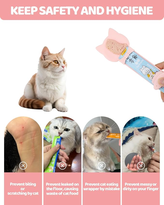 5 PCS Cat Food Can Covers Lids Set, Silicone Pet Food Can Lids - Image 5