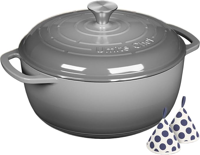 Enameled Cast Iron Dutch Oven by UmiteChef