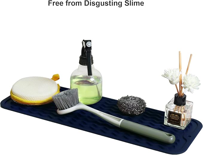 ZLR Silicone Sponge Holder & Sink Caddy Tray - Image 8