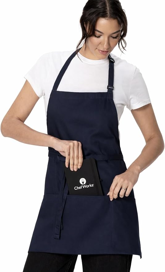 Chef Works Unisex Three Pocket Apron - Image 6