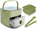 Ice Cube Tray with Lid & Bin Ice Maker Ice Trays by Unknown