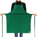 ROTANET Stripe Stretch Apron for Men Women Chef Big and Tall Large Striped by ROTANET