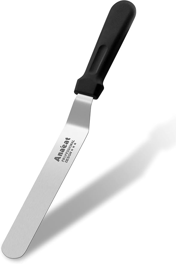 Anaeat Icing Spatula, Professional Cake Angled Offset Spatula by Anaeat