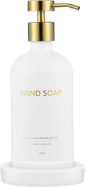 Glass Soap Dispenser Bathroom Set by Janxin, Foaming Kitchen soap Dispenser by Janxinmakeyouloveyourhome