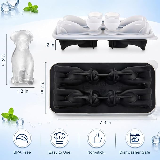 Dog Ice Cube Tray Mold - Image 2