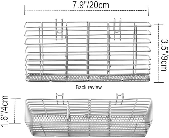 iPEGTOP Expandable Dish Drying Rack Over Sink, Rustproof Stainless Steel Basket - Image 9