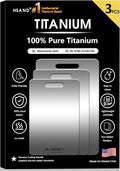 3-Pack Titanium Cutting Board Set, Non-Slip & Double-Sided Design, 100% Pure by Unknown