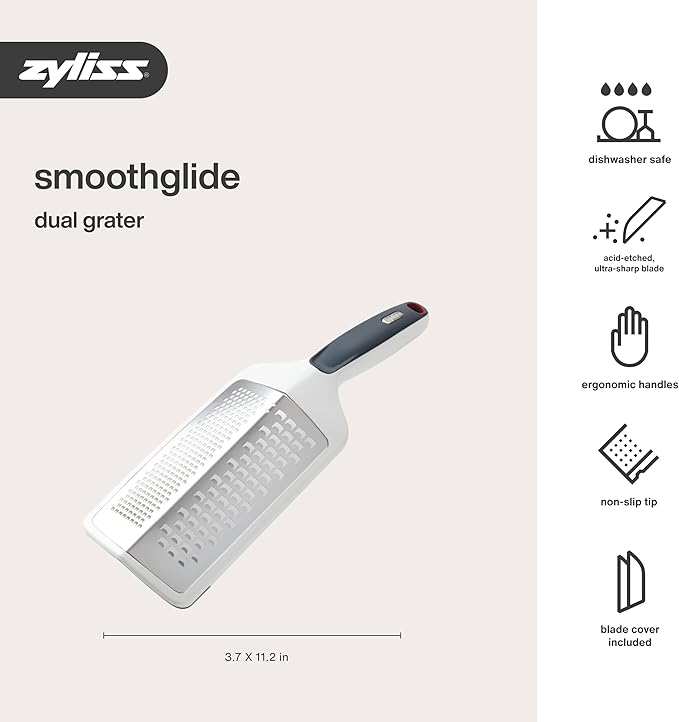 Zyliss SmoothGlide Dual Grater – Handheld - Image 6
