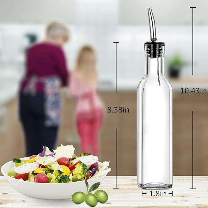 8 oz Oil and Vinegar Dispenser Set - Image 2